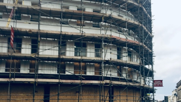 High-Quality Scaffolding Services for Bold Street Project in Liverpool