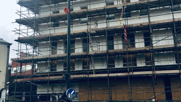 High-Quality Scaffolding Services for a Bold Street Project in Liverpool